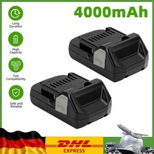 2x 18V 4000mAh Li-Ion Akku