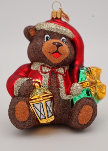 Glas ornament santa - glas-ornament, „santa's