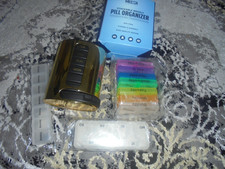 4 x Medikamentenbox Pillendose 7 Tage Tablettenbox Pillenbox