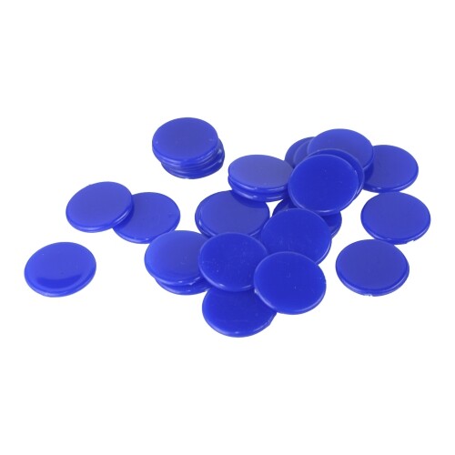 Spielchips blau - spielchips, 25