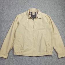 Daks-London Herrenjacke UK-42 EU-52 Beige Transitional Full Zip Cotton Polyamid