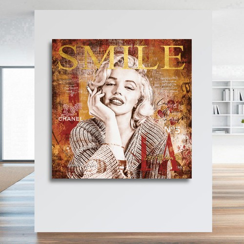 Leinwandbild marilyn monroe - marilyn,