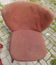 Cocktailsessel  -  rot  -