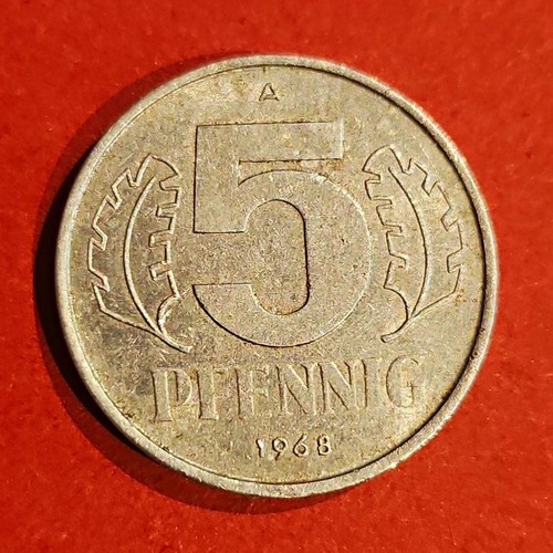 Ddr pfennig münze 1968 - ddr,
