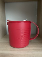 Tupperware Microwellenbehälter Rund Hoch 1 L Rot Neu