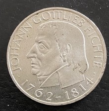5 Mark Fichte 1964 - Deutsche Mark