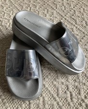 SUPERGA Schlappen Plateau 38-39 Sandale bUFfalo silber Y2K mules clogs sneaker