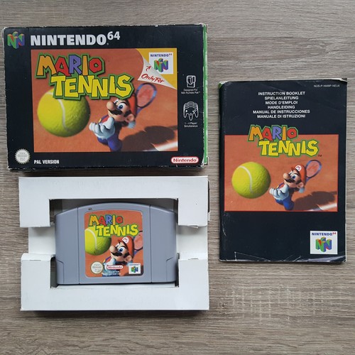 N64 mario tennis - n64,