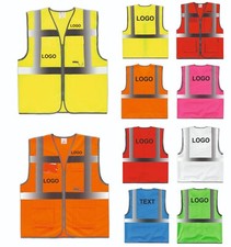 Bedruckte Warnweste mit