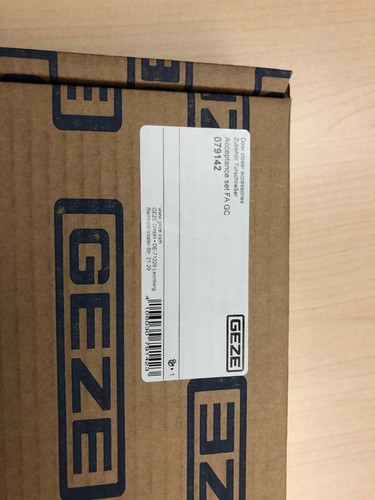 Geze abnahme set - abnahme-set, für