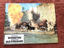 Winnetou und sein Freund Old Firehand Aushangfoto Columbia Verleih, Pierre Brice