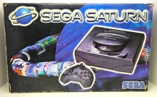 Sega Saturn Konsole schwarz inkl. OVP Sehr Gut
