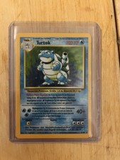 Pokémon TCG Vintage Turtok Base Set Holo 1999 2/102 Deutsch