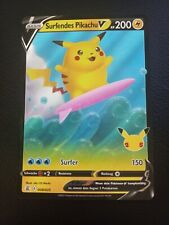 Pokemon Karte Surfendes Pikachu V 8/25 CelebrationDeutsch Holo