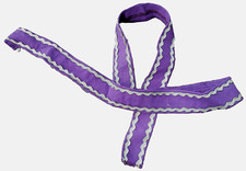 Bordüre Stoff + Metallgarn