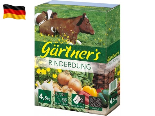 Gärtner rinderdung 5 kg - gärtner's, 4,5