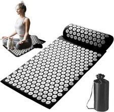 Akupressurmatte Akupressur Set Nadelmatte Akupunktur Kissen Massagematte Yoga