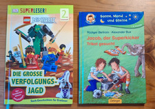 2 Bücher 2.Klasse "Jacob, der Superkicker Trikot gesucht" und Ninjago "Die...