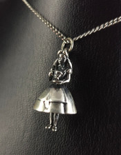 Disney Charm Silber Alice im