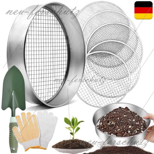 Erdsieb metall mit - erdsieb, 5