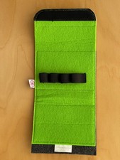 Taschenapotheke ohne Inhalt /Homöopathische Notfallapotheke /Globuli-Etui /Filz