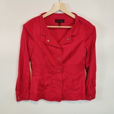 Escada Damen UK 8 rot Jacke