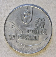 Polen 10 Zlotych Port Gdynia /