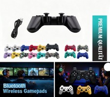Kontroller Dual Vibration Wireless Bluetooth Für PS3 PlayStation 3 Controller DE