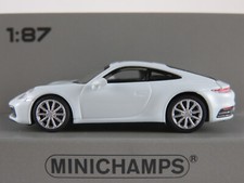 Minichamps 870 068324 Porsche 911 Carrera 4S Coupé (2019) in weiß 1:87/H0