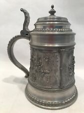 Zinnkrug mit Deckel - SKS