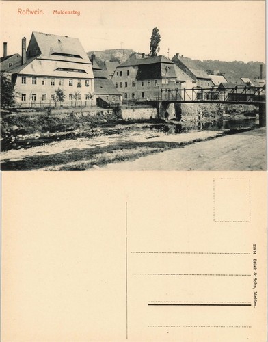 Ansichtskarte rosswein - ansichtskarte, rosswein/