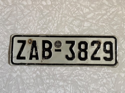 Altes kfz kennzeichen aus - kfz-kennzeichen,