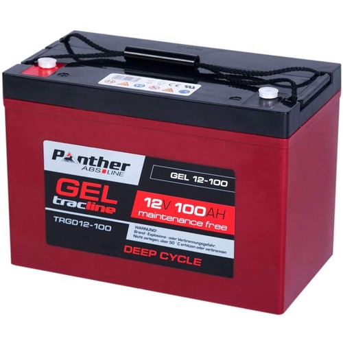 Panther gel batterie 12v 100ah - panther,