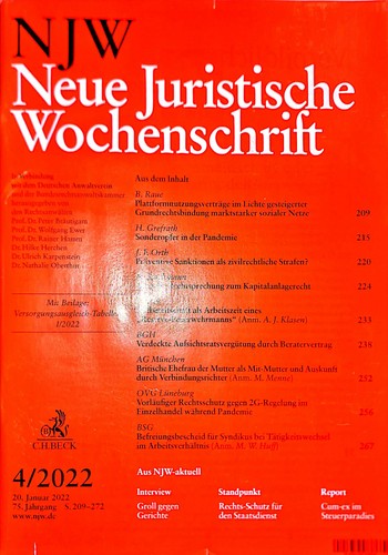 Njw 2022 neue juristische - njw,