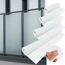Milchglasfolie Fensterfolie Selbstklebend Sichtschutz Büro Glasdekor Fenster Bad
