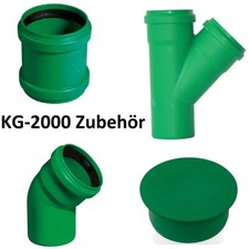 KG 2000 Rohr grün Bogen