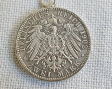 ZWEI MARK 1902 - SILBER -