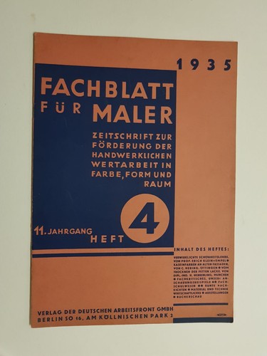 Fachblatt für maler - fachblatt,