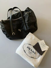 PRADA BR2394 TESS. + SAFFIANO NERO BAG TASCHE HANDTASCHE SCHWARZ