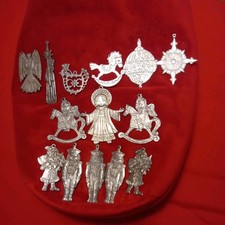 Alter Christbaumschmuck Zinn