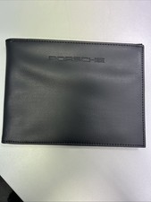 Porsche Bordmappe Leder