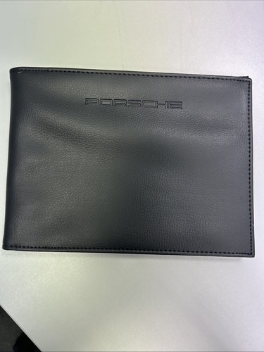 Porsche bordmappe leder - bordmappe,