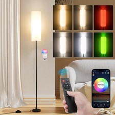 RGB Stehlampe Modern Stehleuchte Design Leselampe Standleuchte Wohnzimmer
