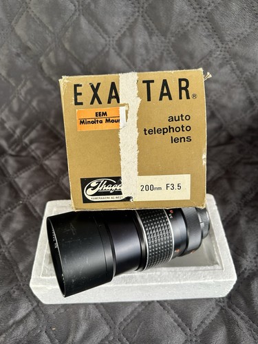 Exaktar auto telephoto 200mm - exaktar,