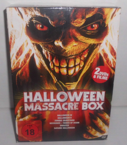 Halloween massacre dvd box - halloween,
