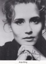 Autogramm anja kling - autogramm,
