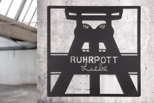 Gilde Wandbild Metall