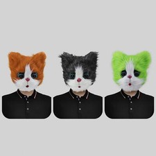 Katzenkopfmaske realistische - katzenkopfmaske,,
