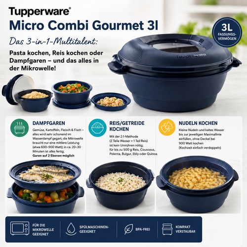 Tupperware micro combigourmet - tupperware,