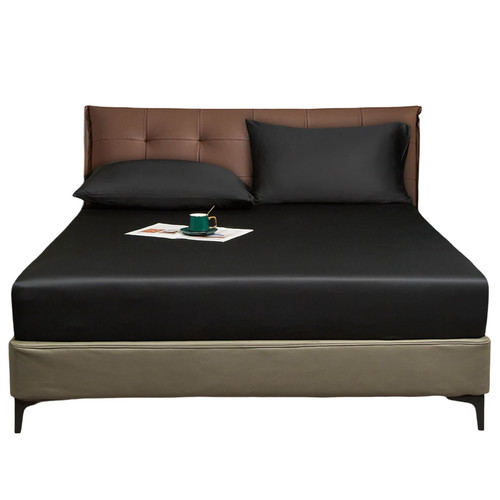 Satin spannbettlaken - satin,